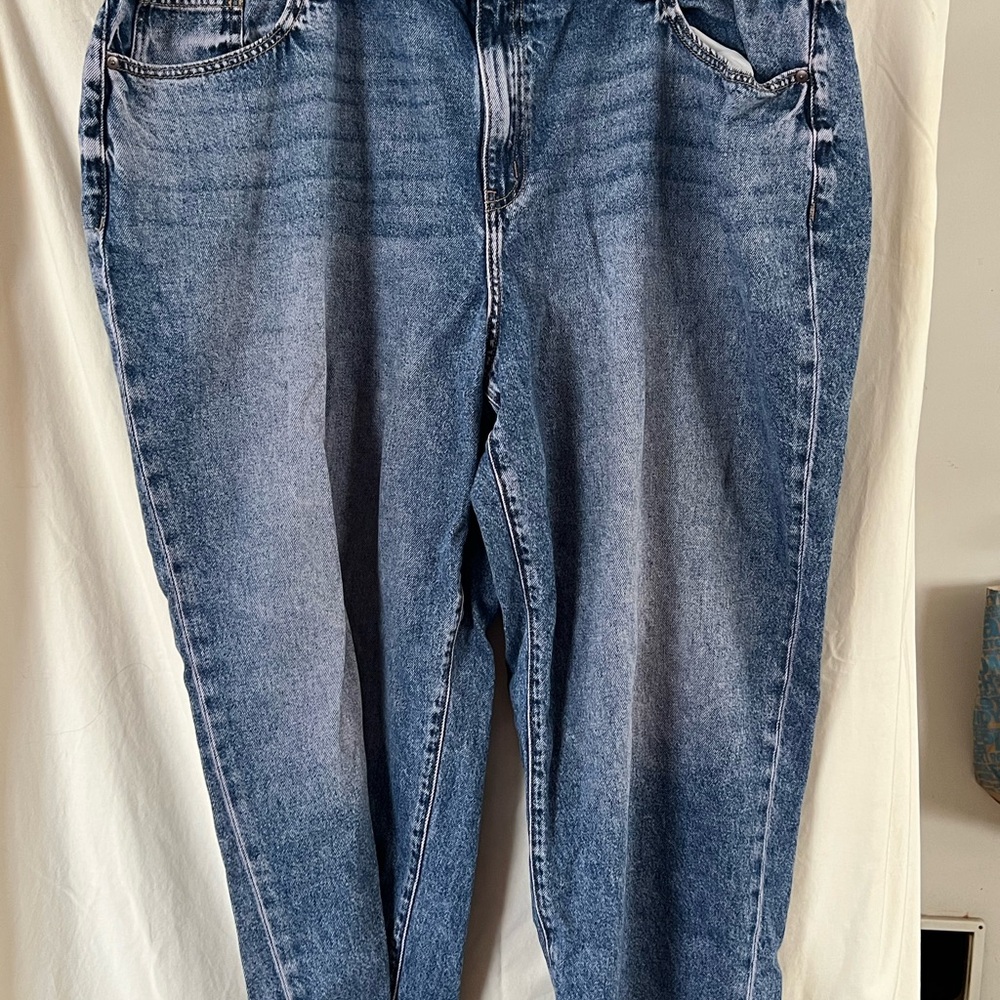 Lane Bryant Blue Boyfriend Jeans Size 22. Worn once and washed.